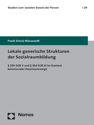 cover image of Lokale generische Strukturen der Sozialraumbildung